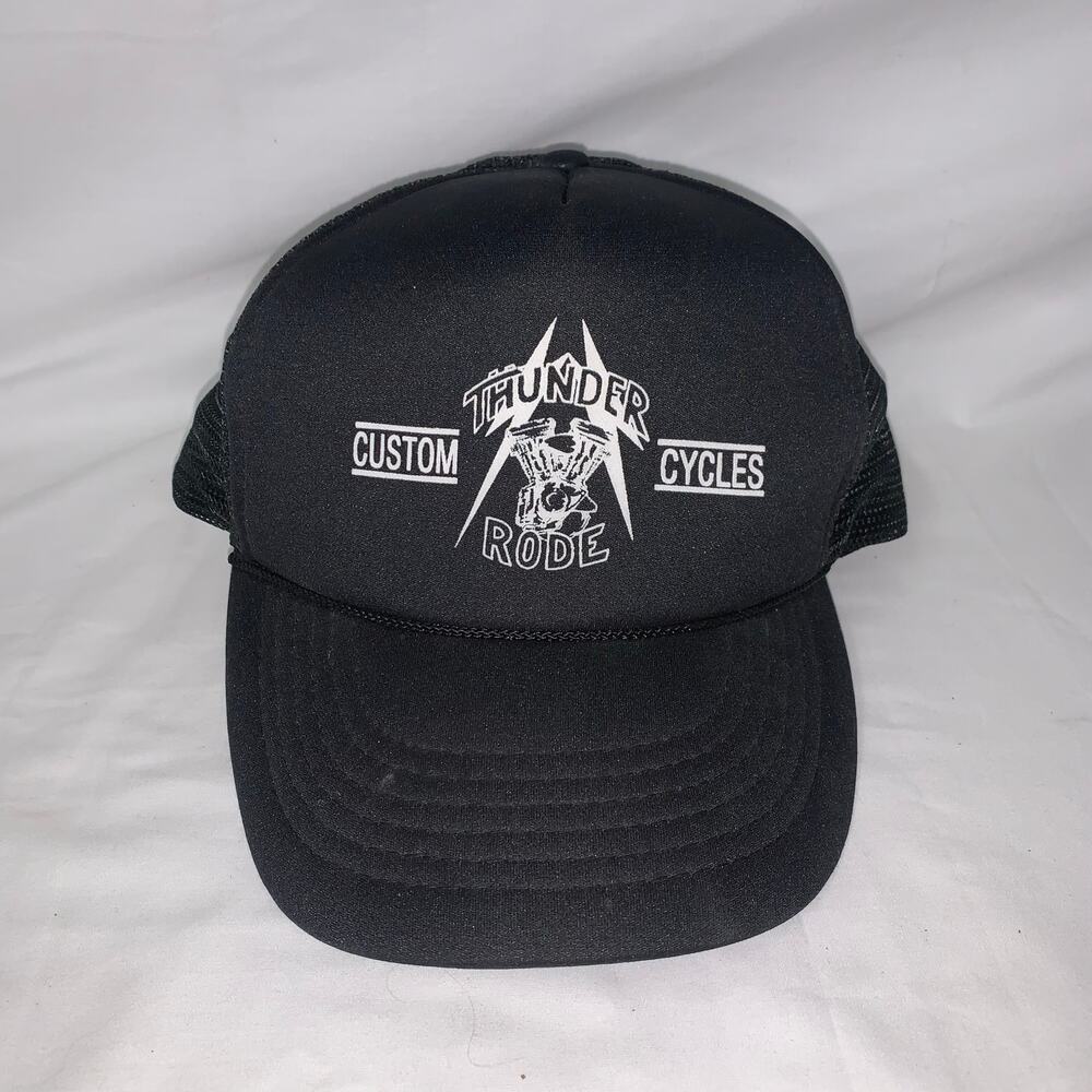 Vintage Thunder Rode Custom Cycles Trucker Hat